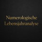 Numerologische Jahresanalyse