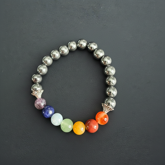 Chakra Armband liegend