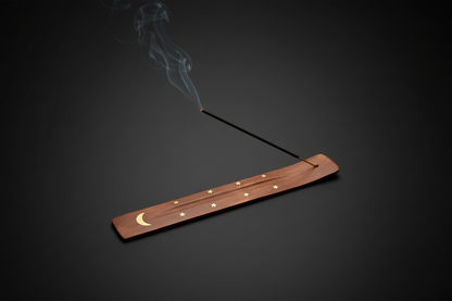 Holzhalter Mond