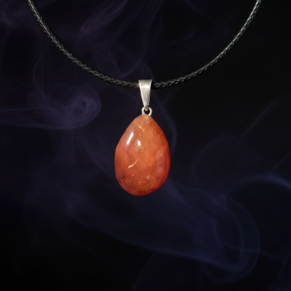 Karneol Kette – Nahaufnahme